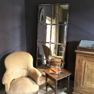 miroir fenêtre style romantique