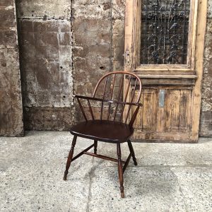 VINTAGE CHAISE FAUTEUIL EN BOIS