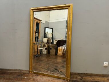 Ancien miroir doré